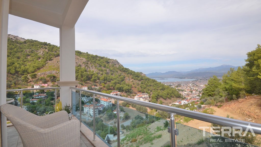 Sea View Apartment in Fethiye Taşyaka - 23053