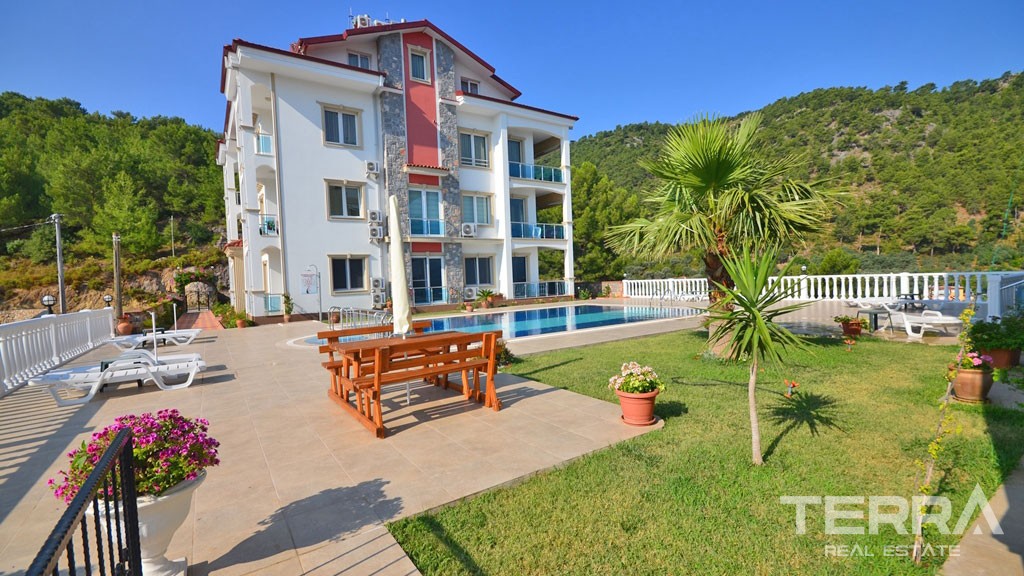Sea View Apartment in Fethiye Taşyaka - 23056