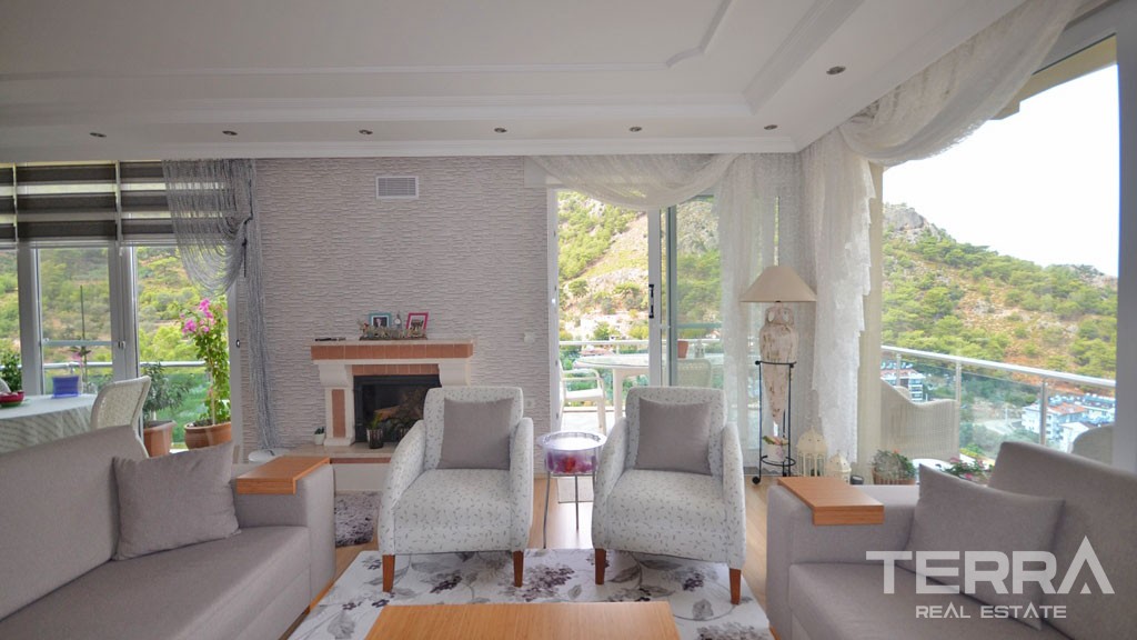 Sea View Apartment in Fethiye Taşyaka - 23068