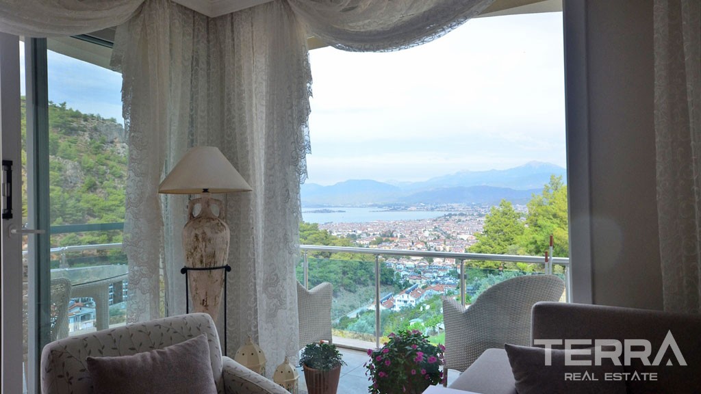 Sea View Apartment in Fethiye Taşyaka - 23071
