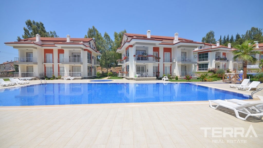Ready to Occupy Twin Apartment in Fethiye Çalış - 23097