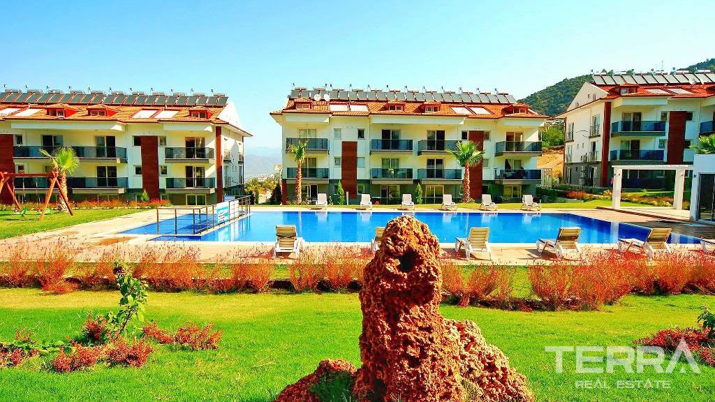 New Build Elegant Apartment for Sale in Fethiye Taşkaya - 23139
