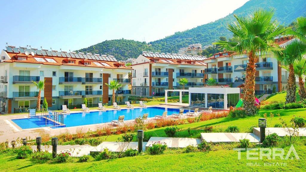 New Build Elegant Apartment for Sale in Fethiye Taşkaya - 23145