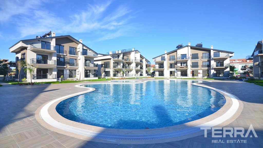 Familienapartment mit großem Pool in der Stadt Fethiye - 23153