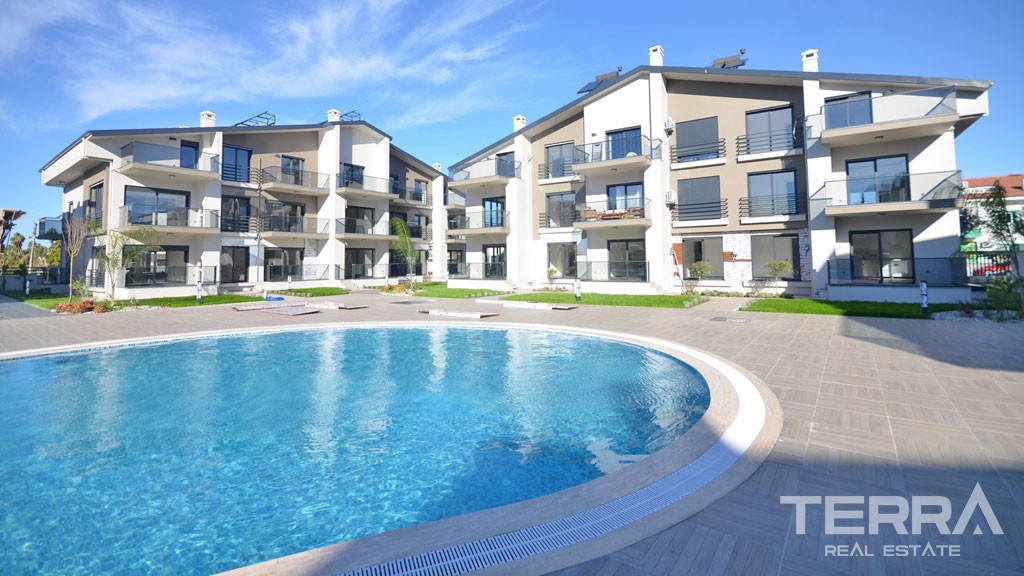 Familienapartment mit großem Pool in der Stadt Fethiye - 23156