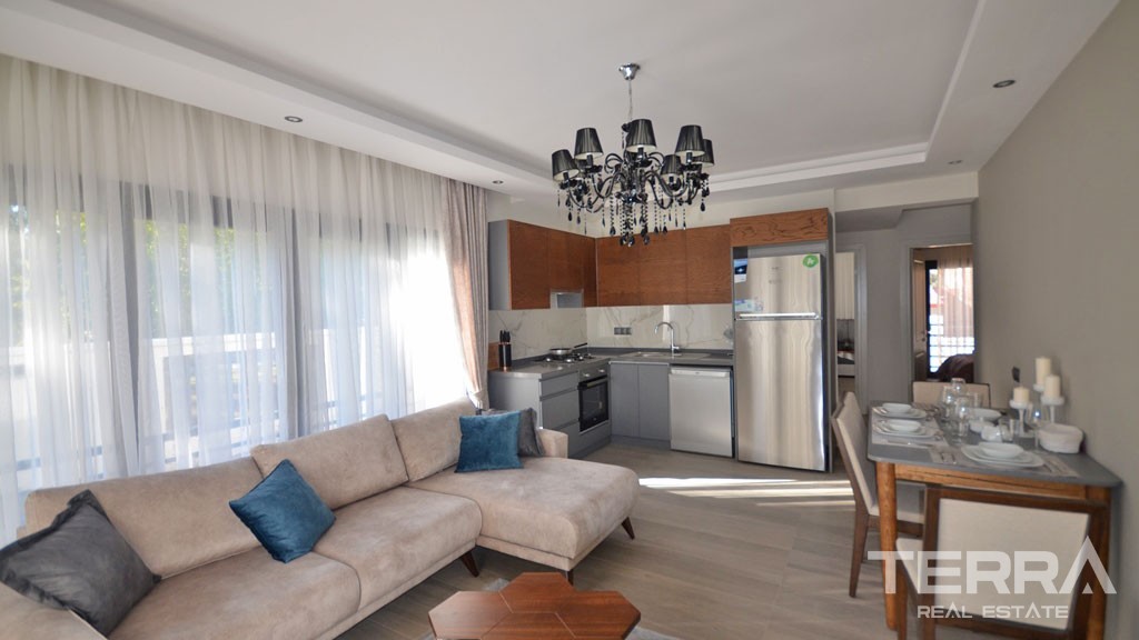 Familienapartment mit großem Pool in der Stadt Fethiye - 23161