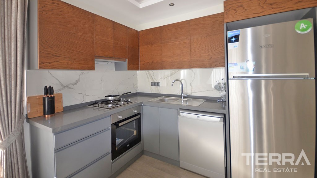 Familienapartment mit großem Pool in der Stadt Fethiye - 23162