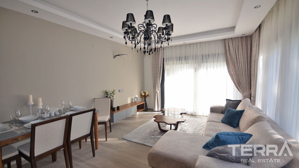 Familienapartment mit großem Pool in der Stadt Fethiye - 23166