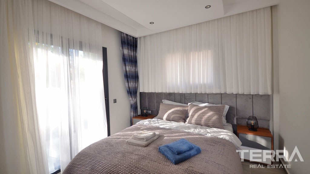Familienapartment mit großem Pool in der Stadt Fethiye - 23171