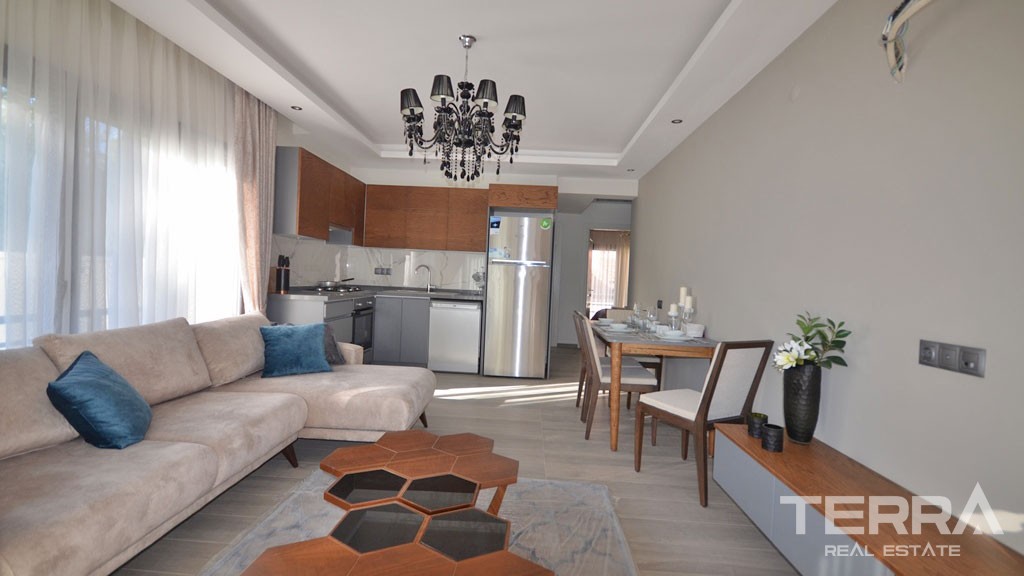 Familienapartment mit großem Pool in der Stadt Fethiye - 23174