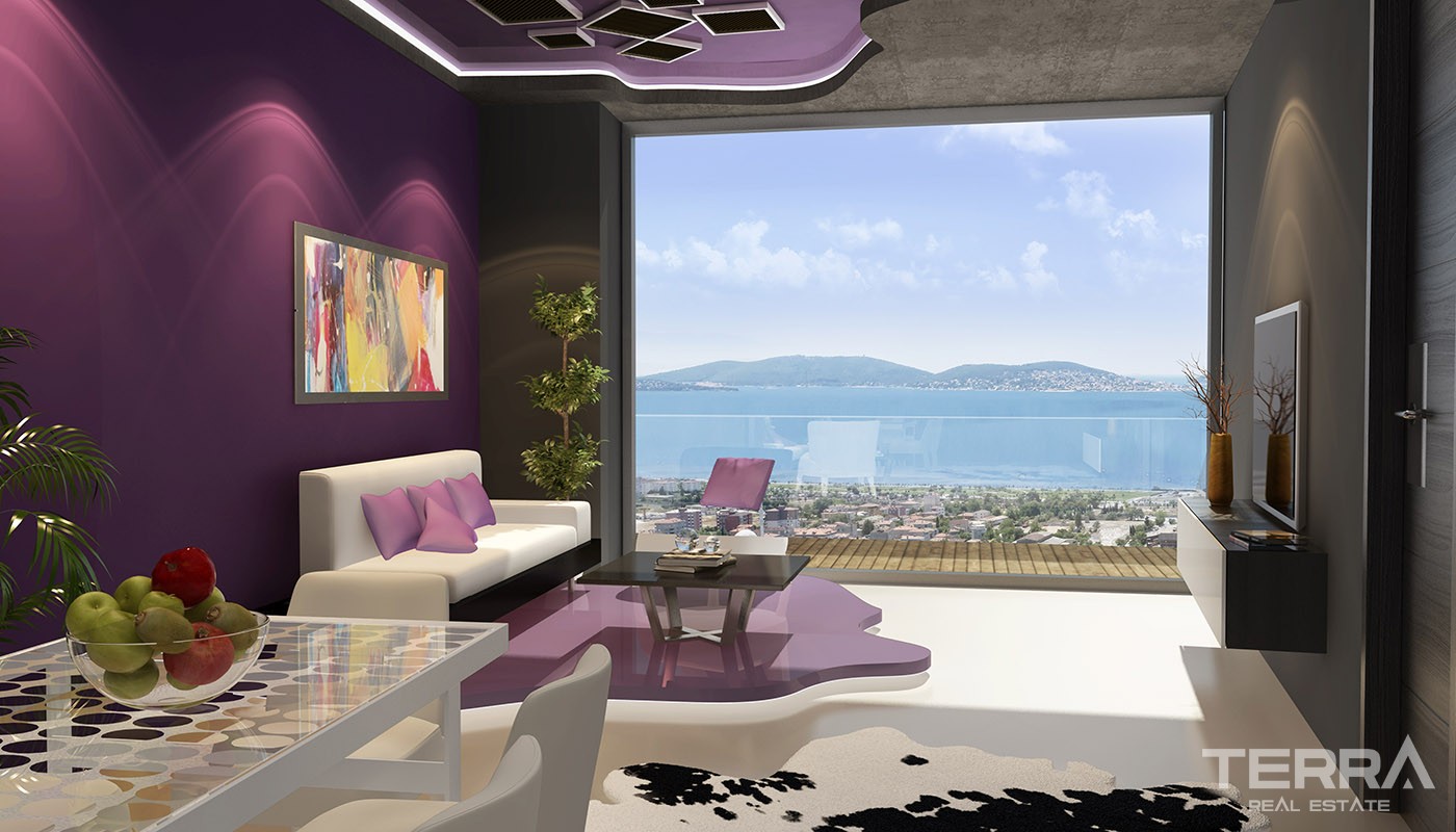 Island and Sea View Apartments in Istanbul Kartal - 22987