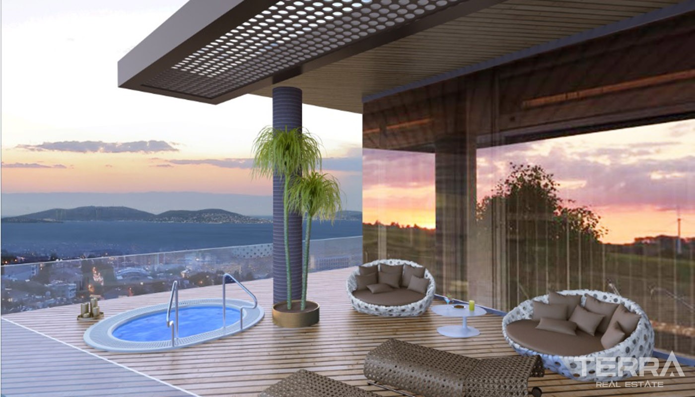 Island and Sea View Apartments in Istanbul Kartal - 22990