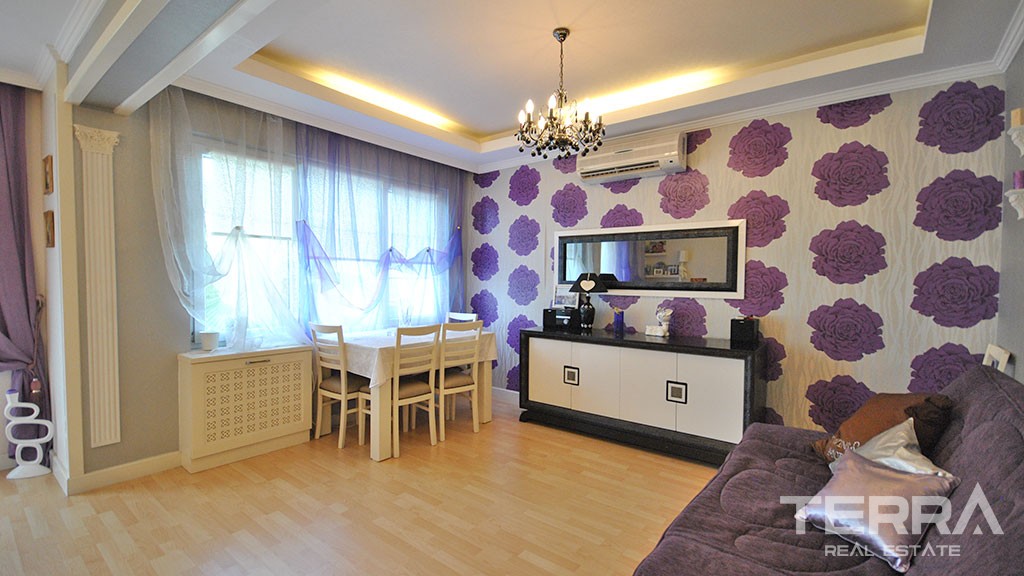 Fully Furnished Duplex Apartment Close to the Sea in Kemer - 23183