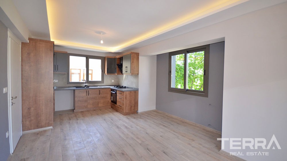 Key-ready Duplex Flat Only 400 m to the Beach in Çalış Fethiye - 23224