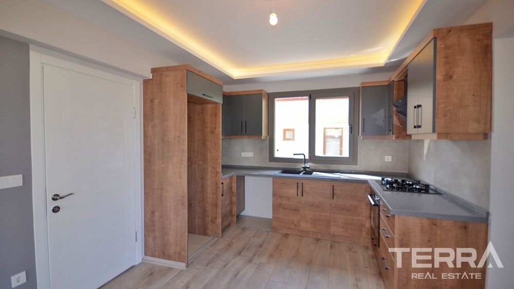 Key-ready Duplex Flat Only 400 m to the Beach in Çalış Fethiye - 23226