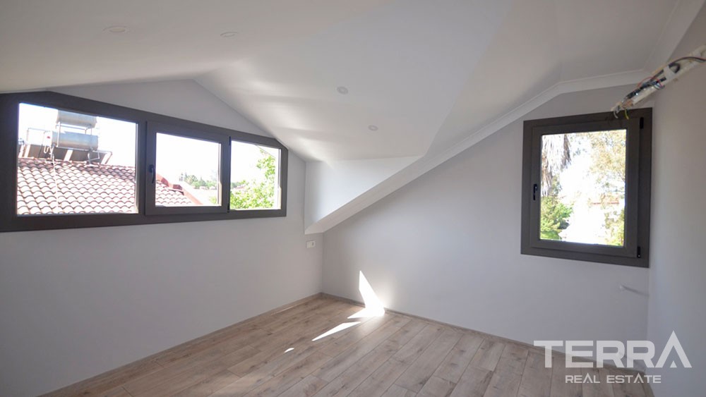 Key-ready Duplex Flat Only 400 m to the Beach in Çalış Fethiye - 23236