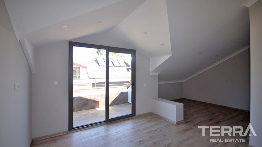 Key-ready Duplex Flat Only 400 m to the Beach in Çalış Fethiye - 23238