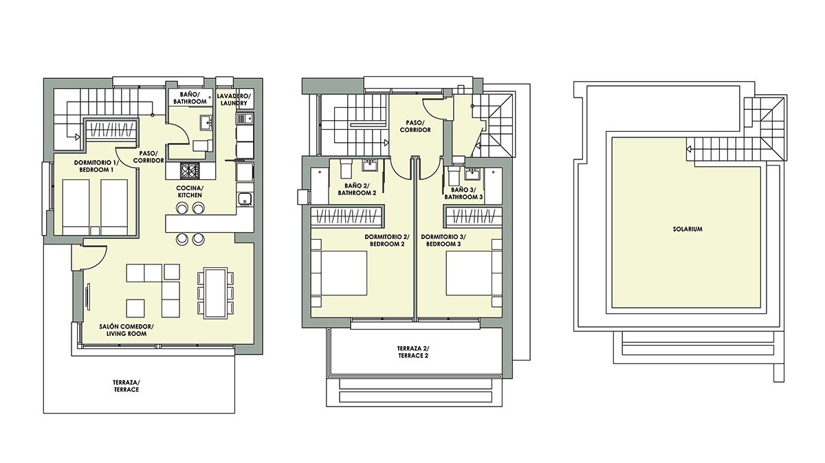 Villas with Private Pool in Villamartin Orihuela Close to Golf Courses - 23418
