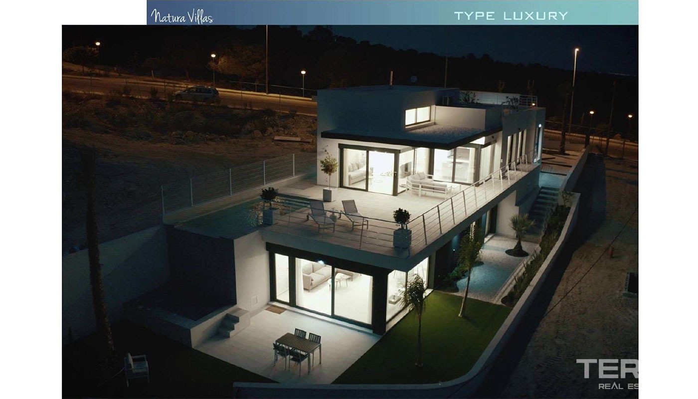 Lyxiga villor i San Miguel de Salinas Alicante nära golfbanor - 23476