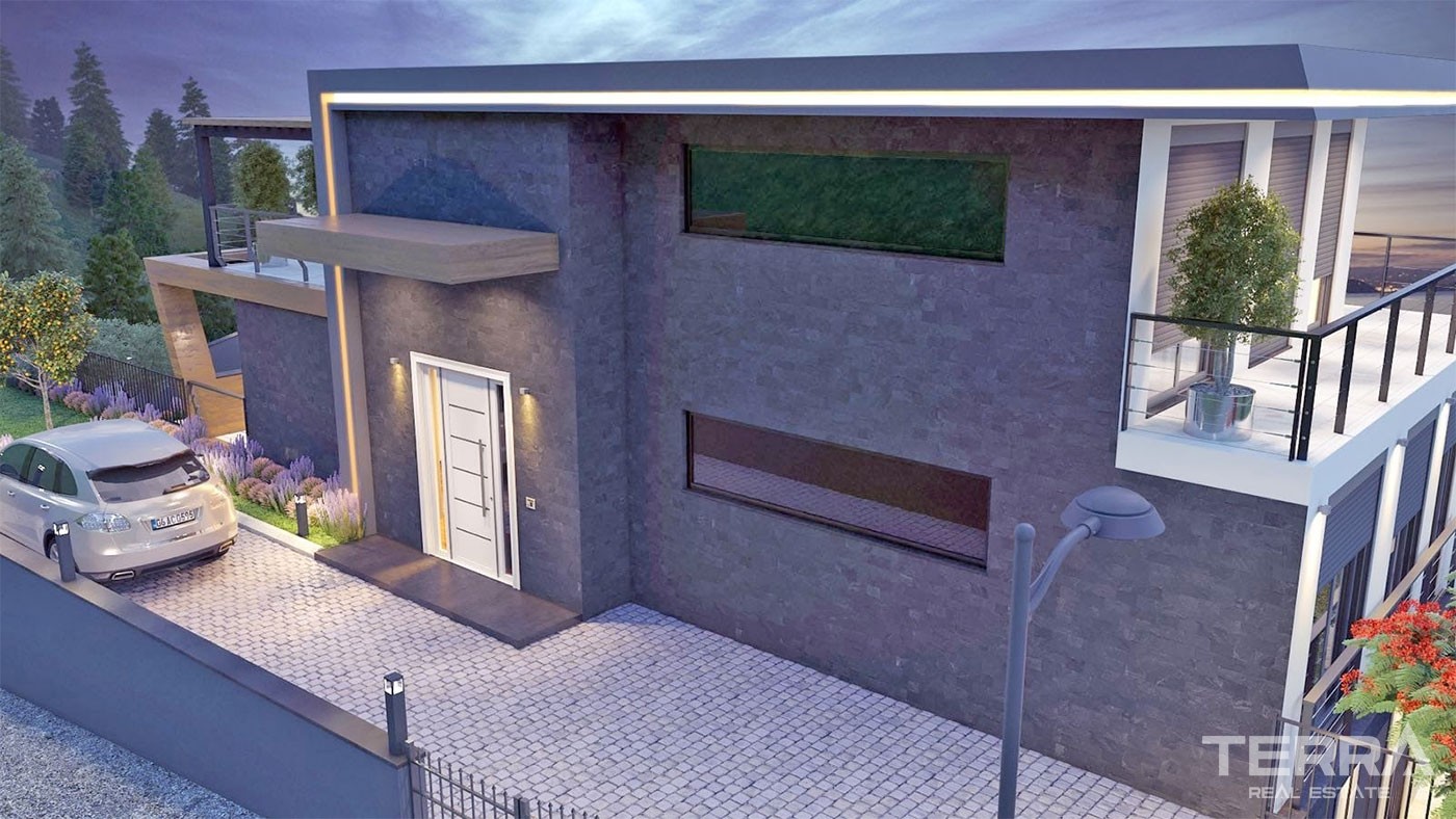 Exclusive Sea View Villas with Private Infinity Pool in Alanya Tepe - 23532