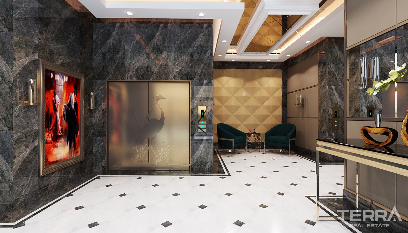 High Class Apartments Close to Social Amenities in Kepez Antalya - 23943