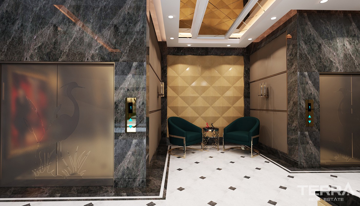 High Class Apartments Close to Social Amenities in Kepez Antalya - 23944