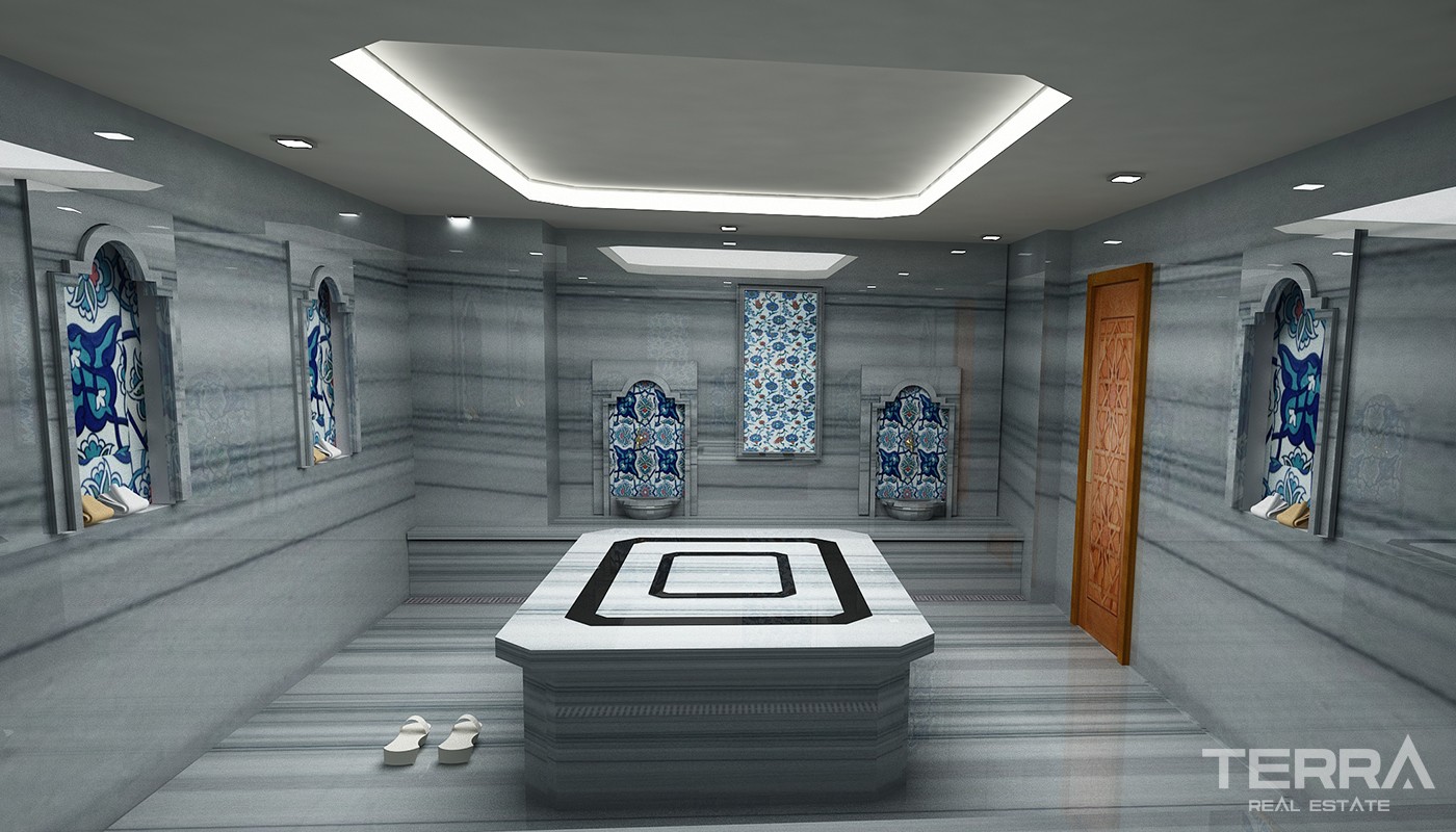 High Class Apartments Close to Social Amenities in Kepez Antalya - 23953