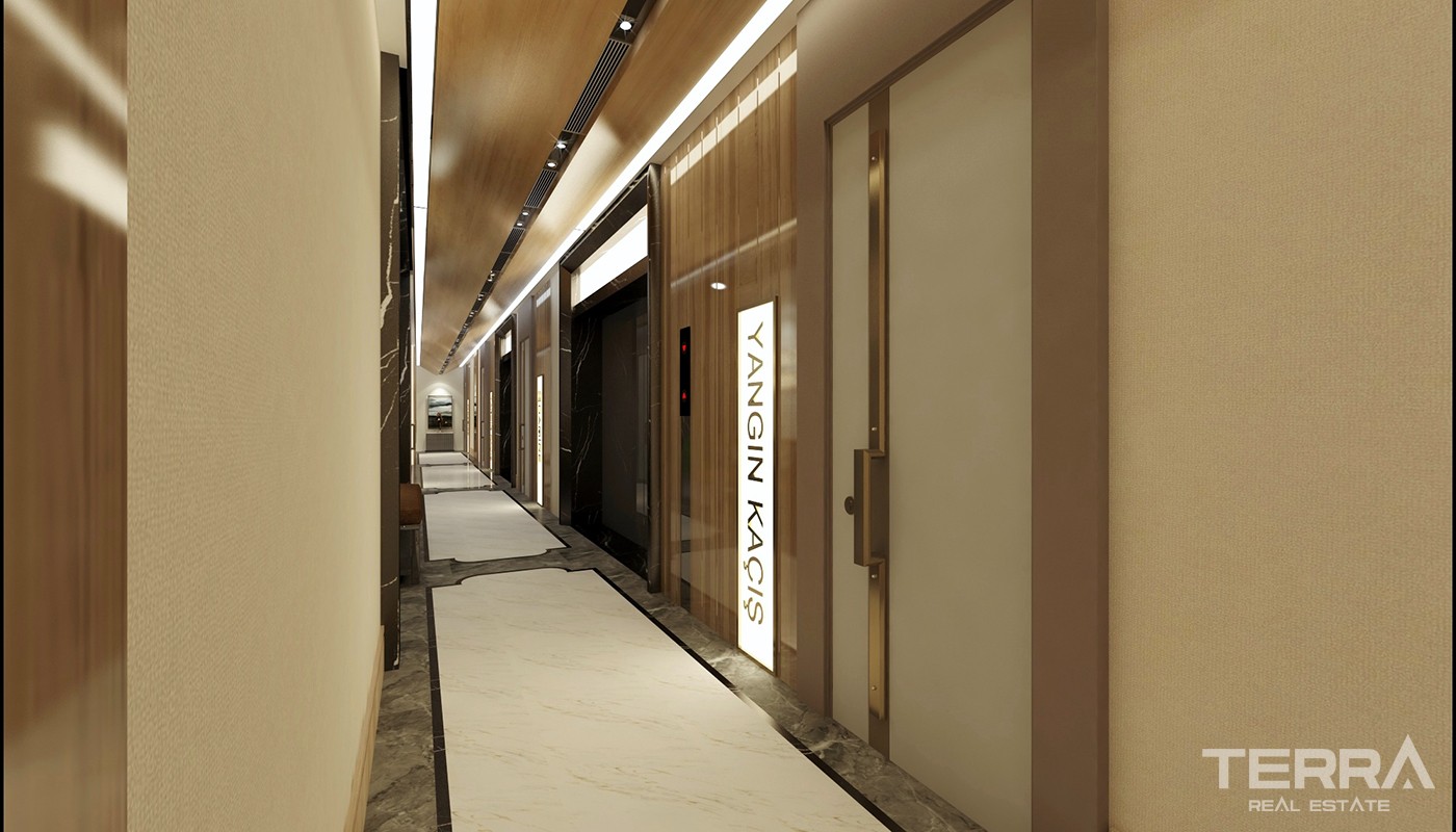 High Class Apartments Close to Social Amenities in Kepez Antalya - 23955