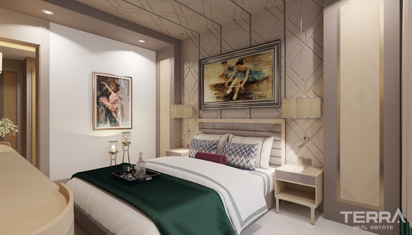 High Class Apartments Close to Social Amenities in Kepez Antalya - 23974