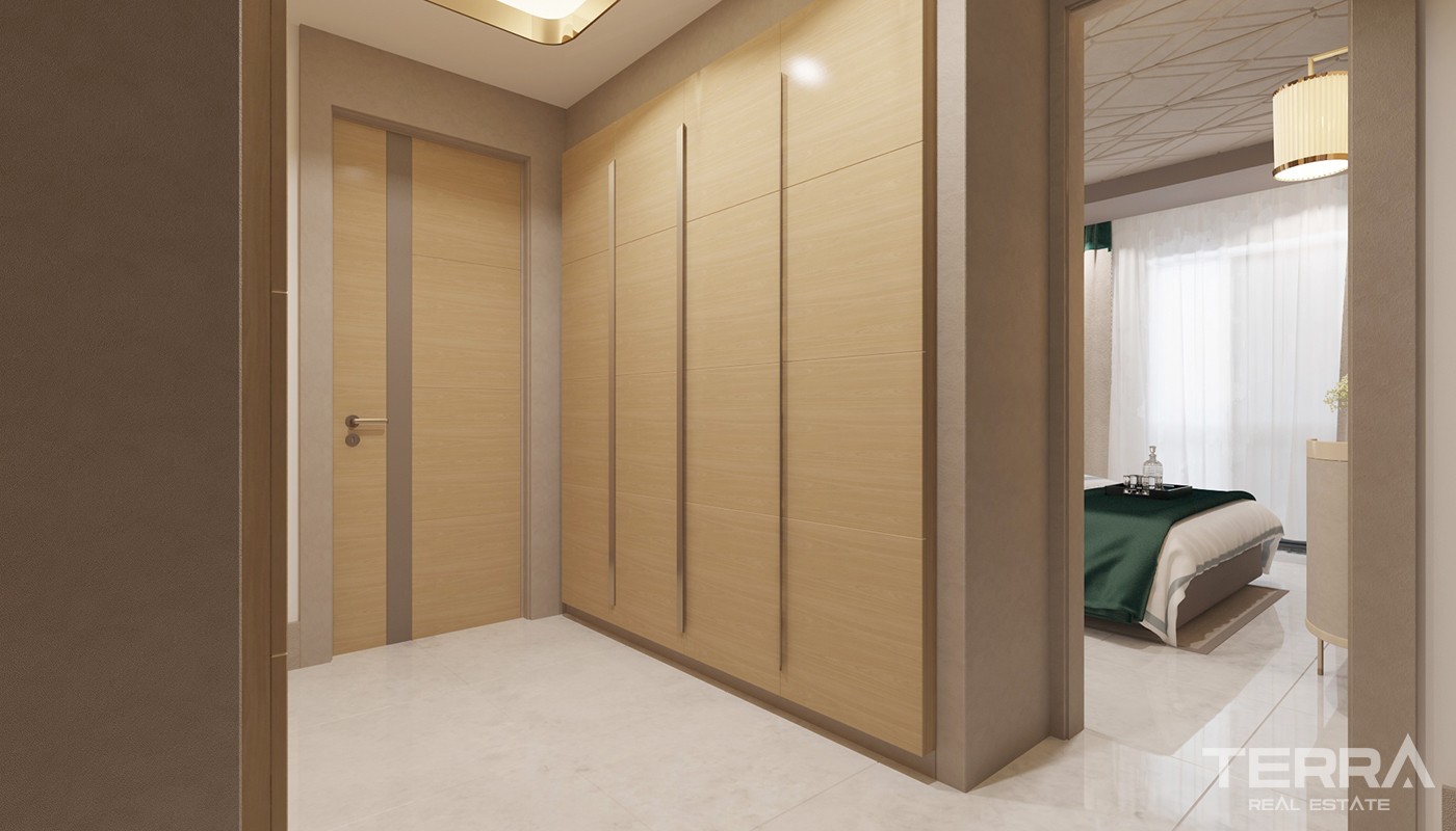 High Class Apartments Close to Social Amenities in Kepez Antalya - 23975