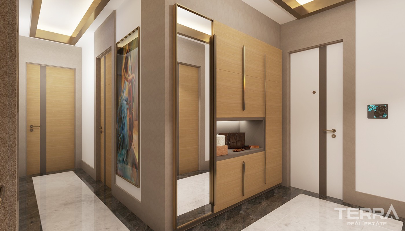 High Class Apartments Close to Social Amenities in Kepez Antalya - 23977