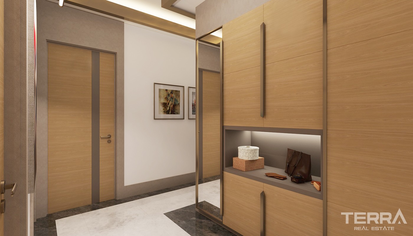 High Class Apartments Close to Social Amenities in Kepez Antalya - 23978