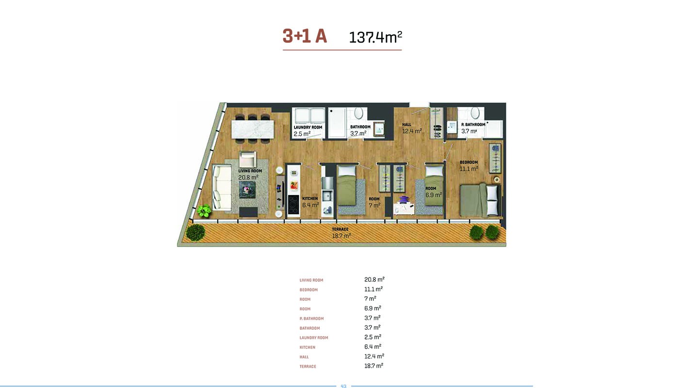 Luxury Apart Hotel Properties for Sale in Küçükçekmece Istanbul - 24003