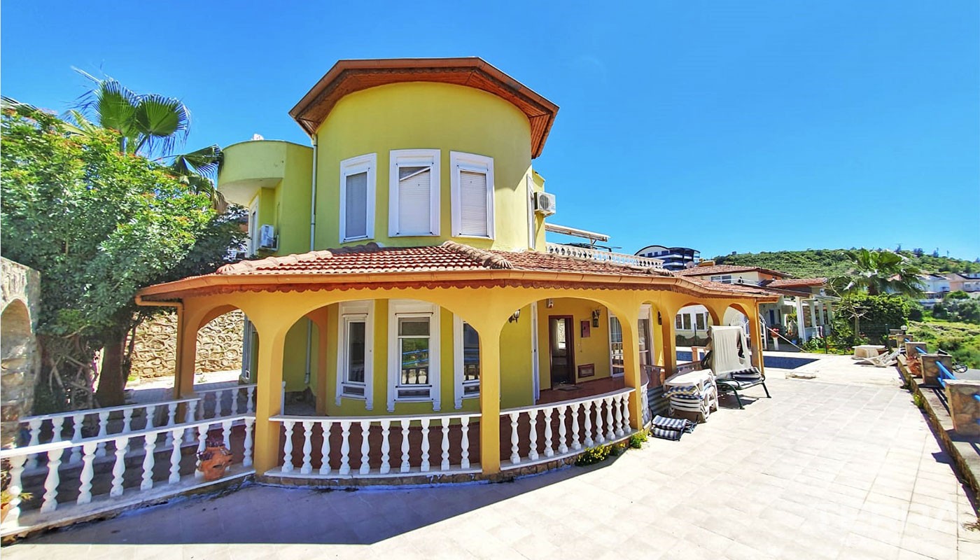 Villa med 3 sovrum, till överkomligt pris, i Alanya Kargıcak
