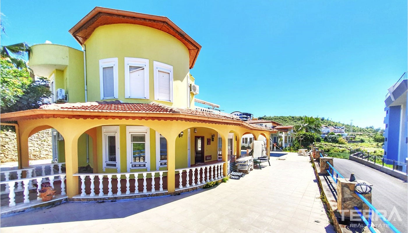Villa med 3 sovrum, till överkomligt pris, i Alanya Kargıcak - 24053