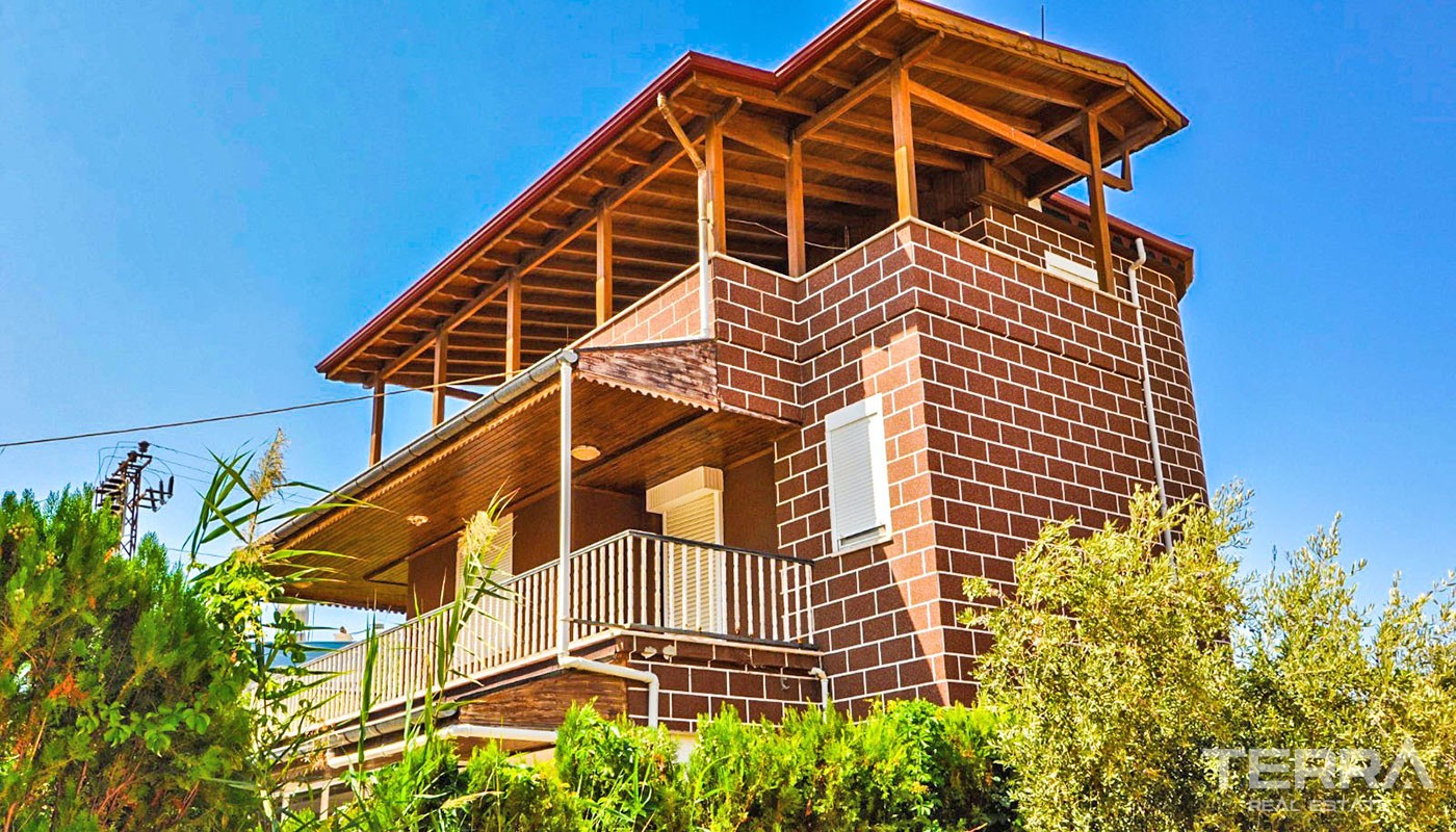 Villa som endast ligger 150 m till havet i Alanya Konaklı - 24130