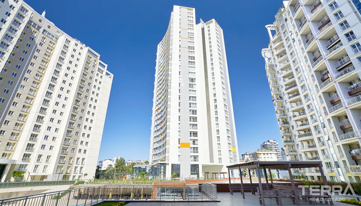 Sea and Islands View Istanbul Apartments in Nuvo Dragos in Maltepe - 24066