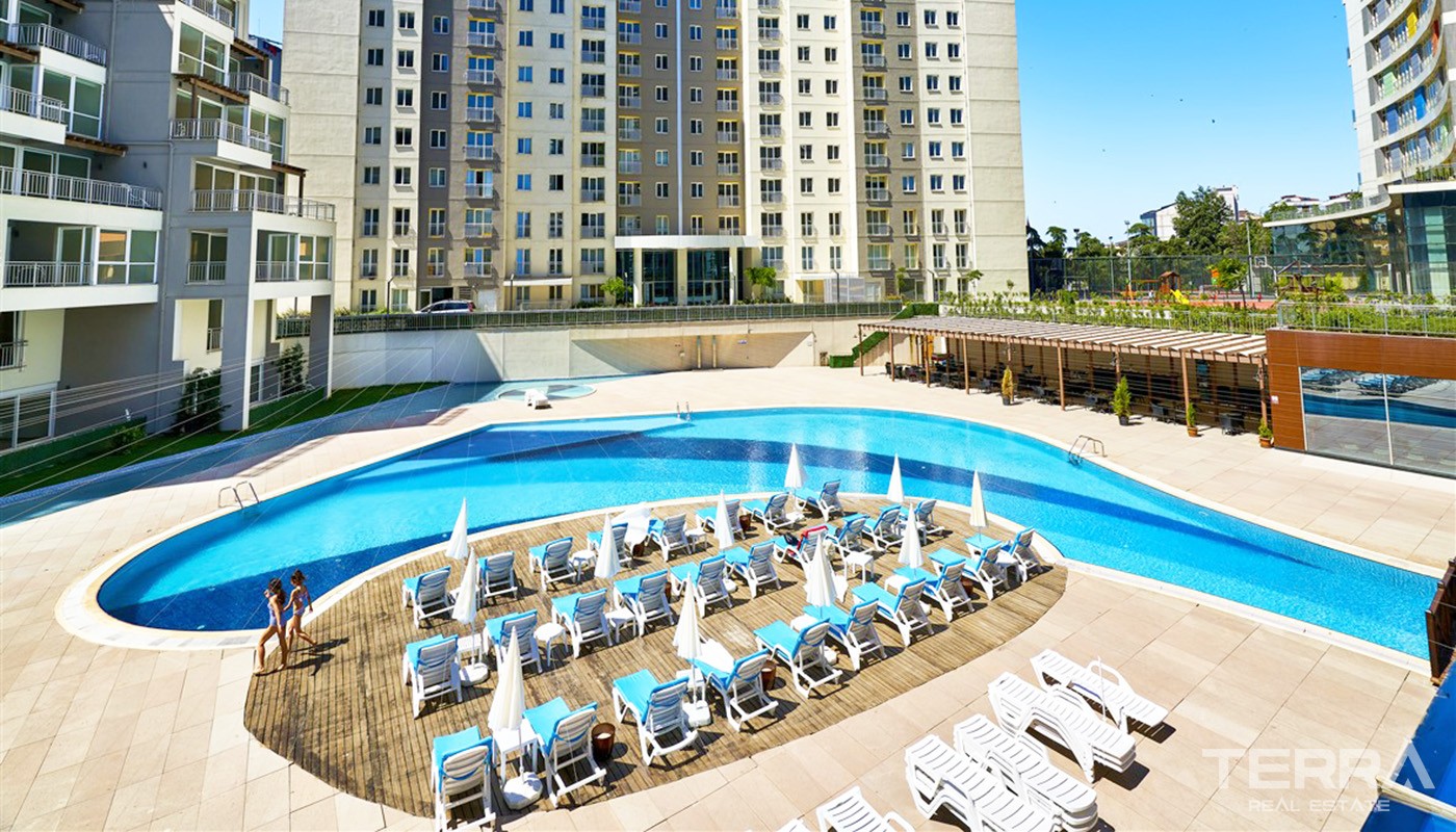 Sea and Islands View Istanbul Apartments in Nuvo Dragos in Maltepe - 24069