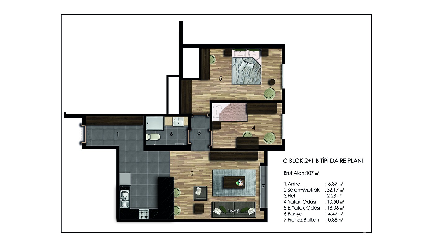Sea and Islands View Istanbul Apartments in Nuvo Dragos in Maltepe - 24099