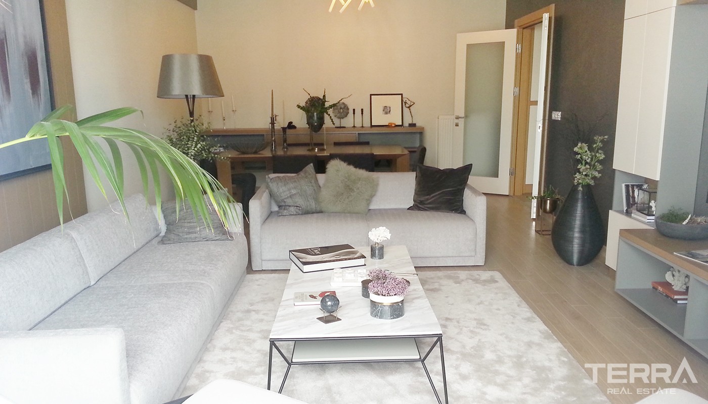 Sea and Islands View Istanbul Apartments in Nuvo Dragos in Maltepe - 24100