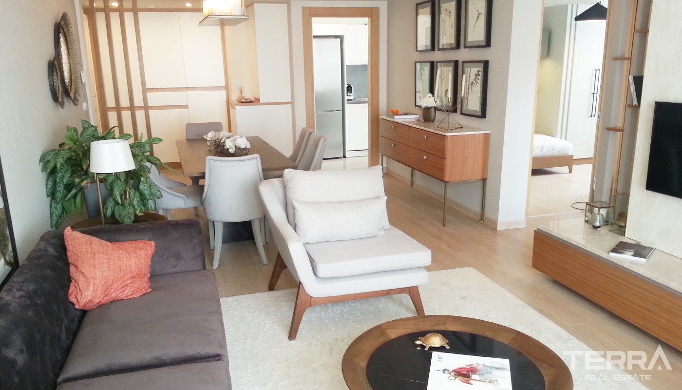 Sea and Islands View Istanbul Apartments in Nuvo Dragos in Maltepe - 24101