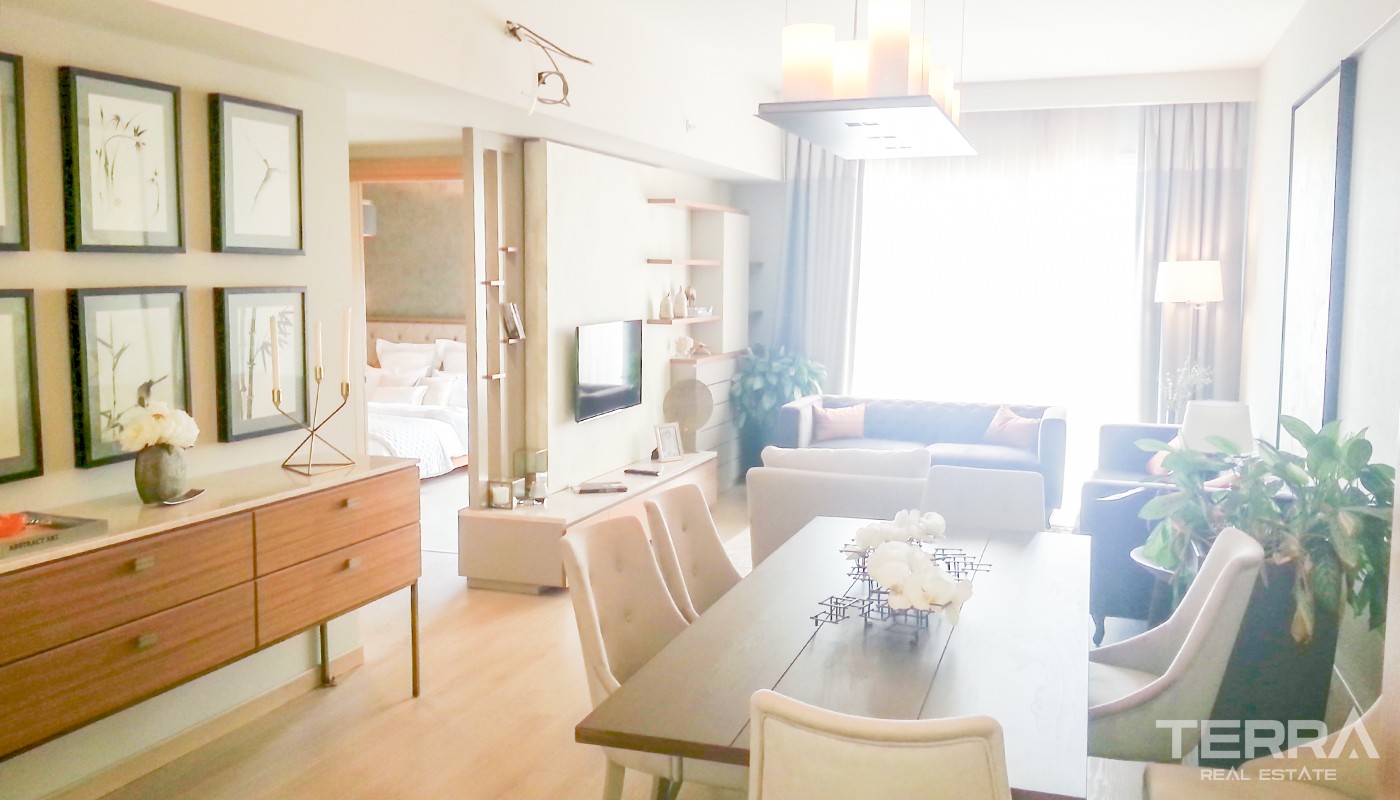 Sea and Islands View Istanbul Apartments in Nuvo Dragos in Maltepe - 24103