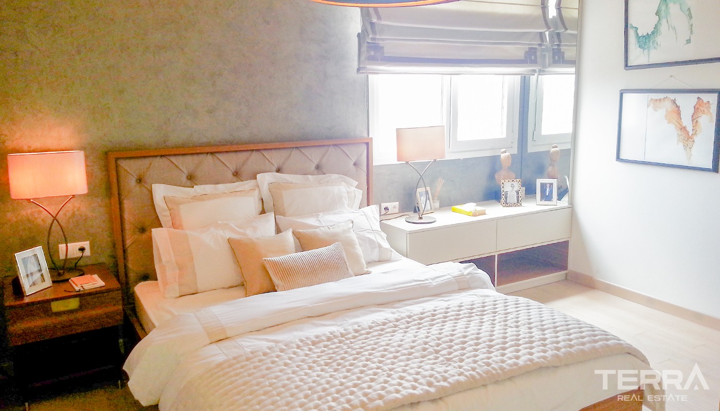 Sea and Islands View Istanbul Apartments in Nuvo Dragos in Maltepe - 24113