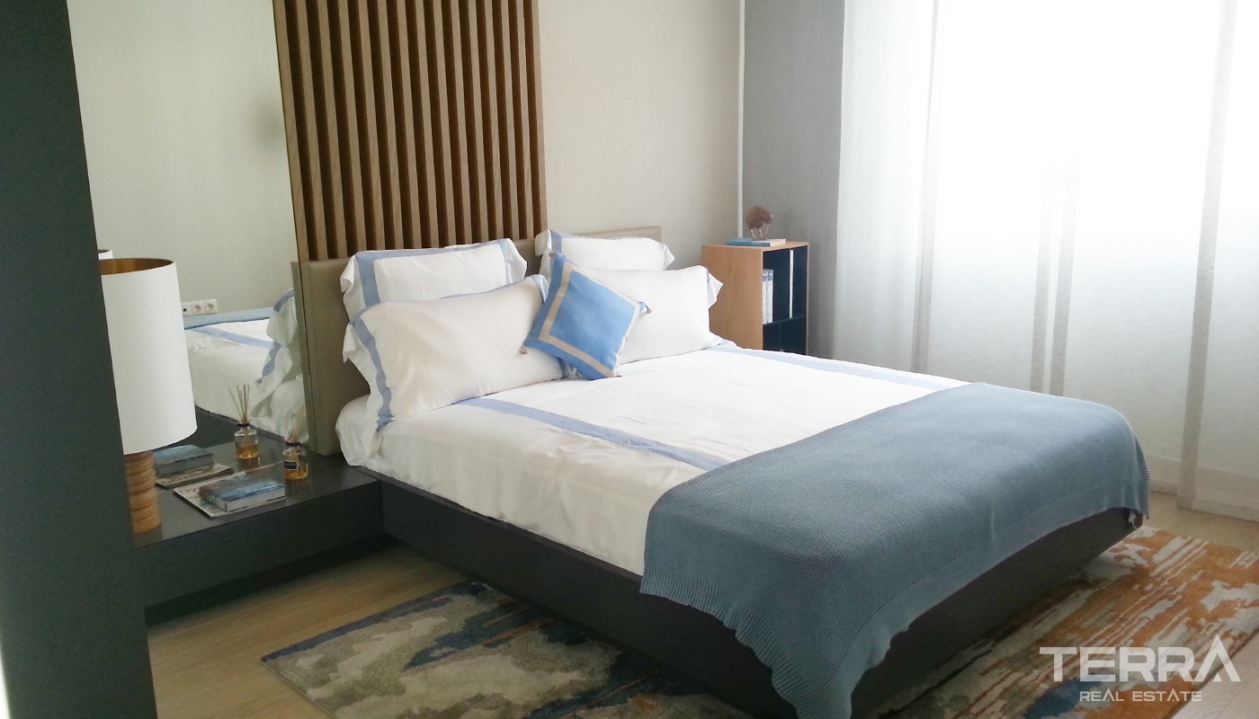 Sea and Islands View Istanbul Apartments in Nuvo Dragos in Maltepe - 24115