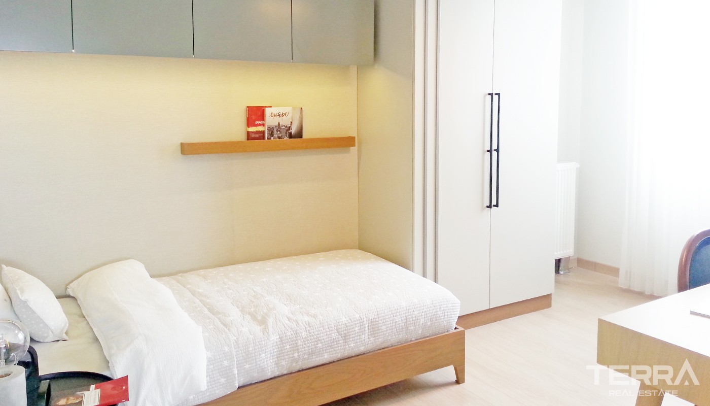 Sea and Islands View Istanbul Apartments in Nuvo Dragos in Maltepe - 24121
