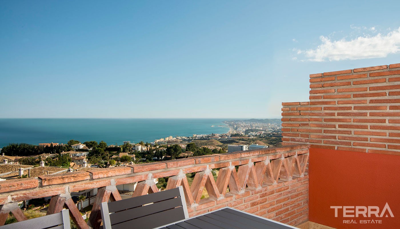 Ready to Move-In Sea View Penthouse Apartments in Malaga Fuengirola - 24717