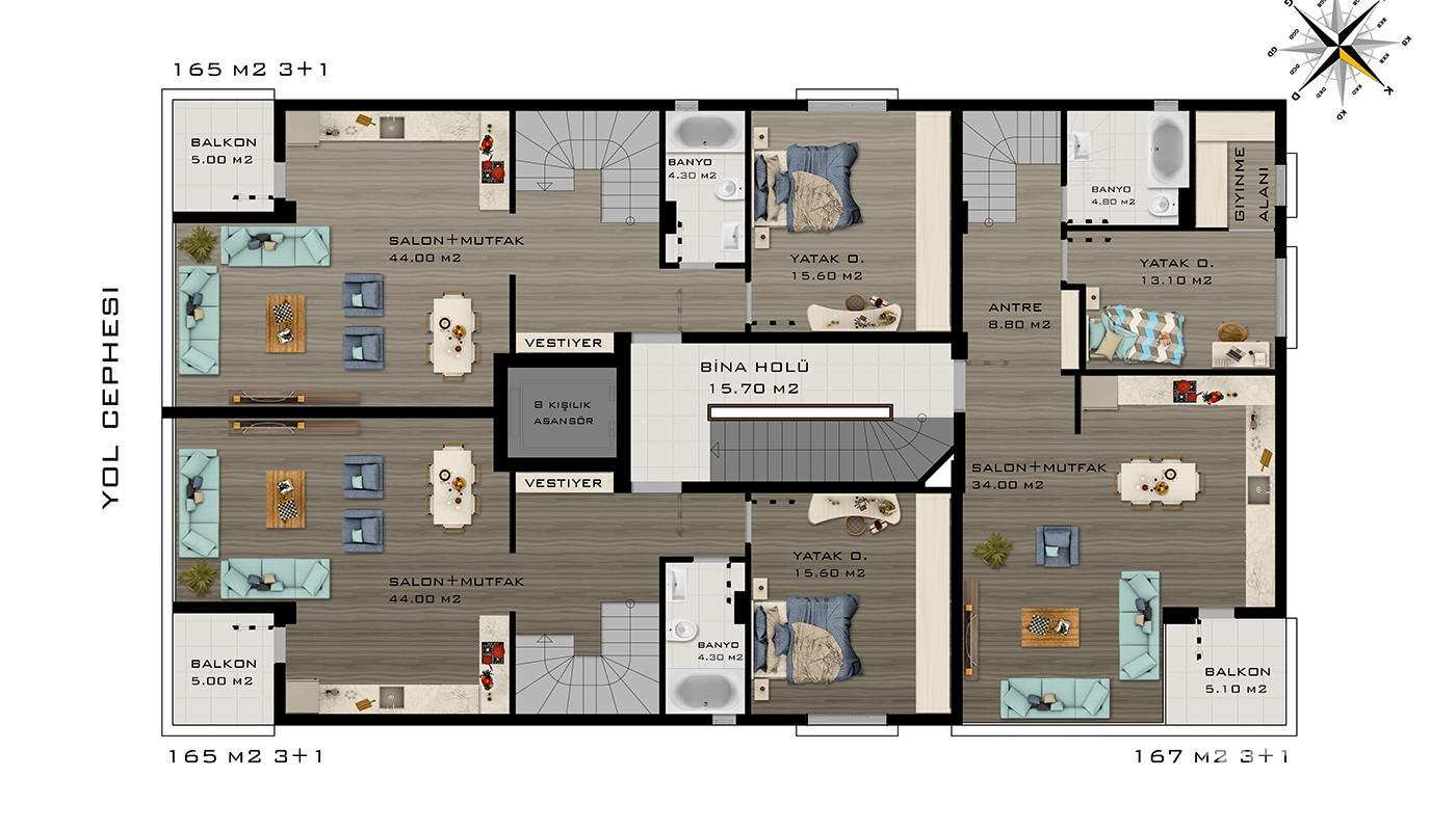 New Cozy Apartments Only 500 m to the Beach in Konyaaltı Antalya - 24211