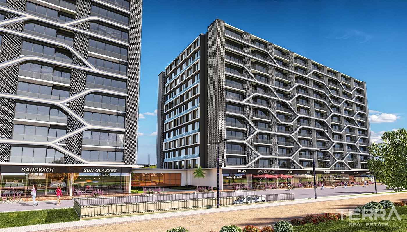 Affordably-Priced Investment Flats in Keleş Center in Küçükçekmece - 24238