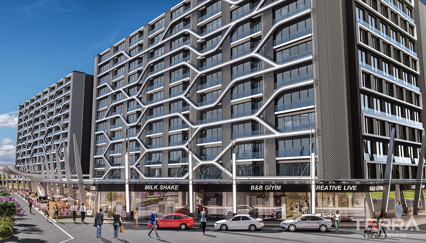 Affordably-Priced Investment Flats in Keleş Center in Küçükçekmece - 24239