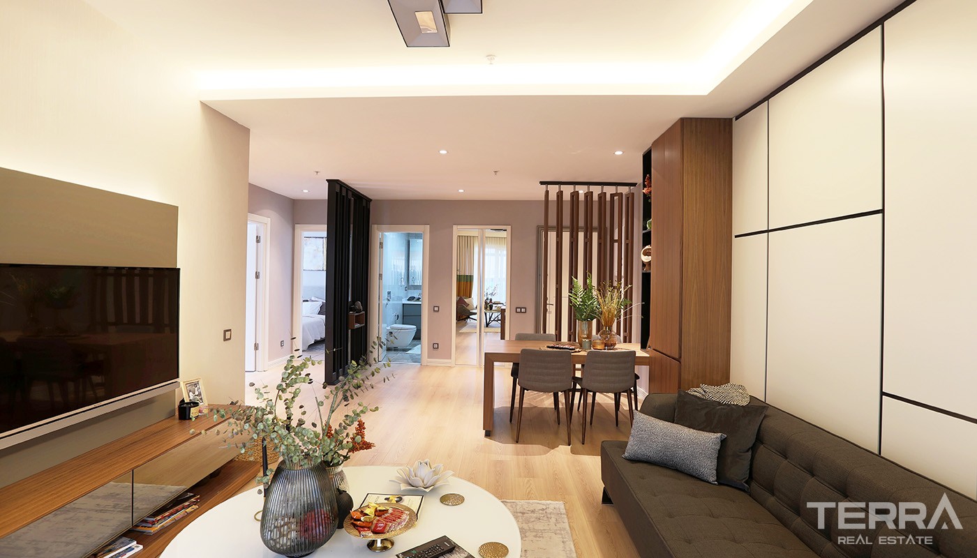 Affordably-Priced Investment Flats in Keleş Center in Küçükçekmece - 24259